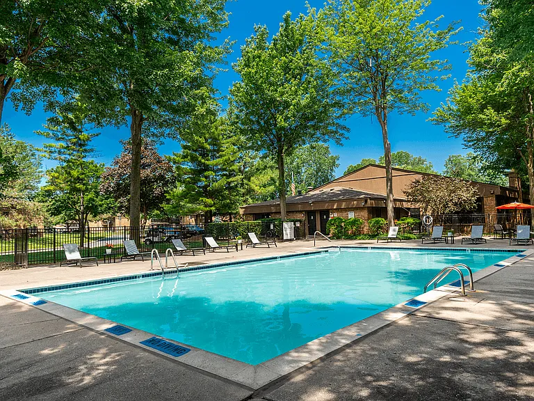 Sparkling Swimming Pool at Eastwood Village Apartments in Clinton Township, MI