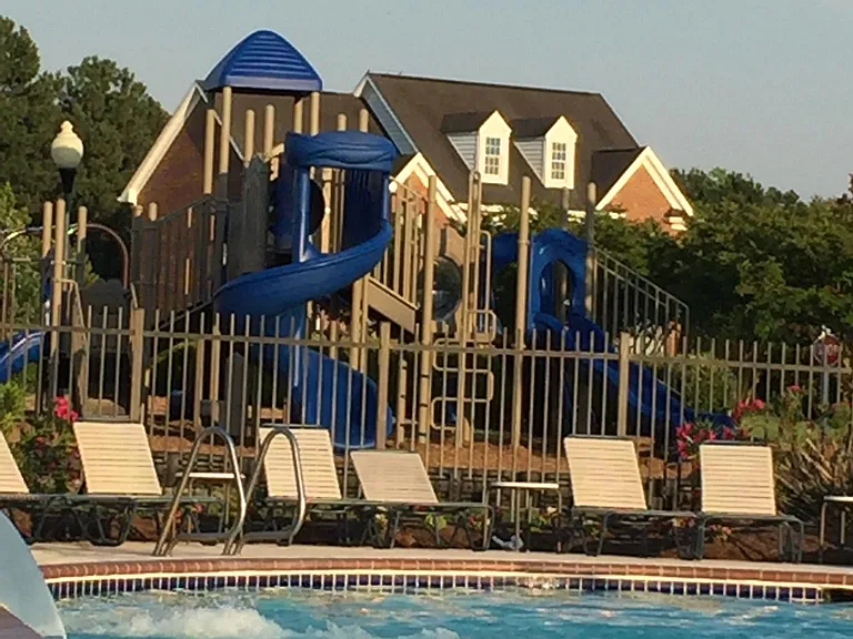 View of house from swim club