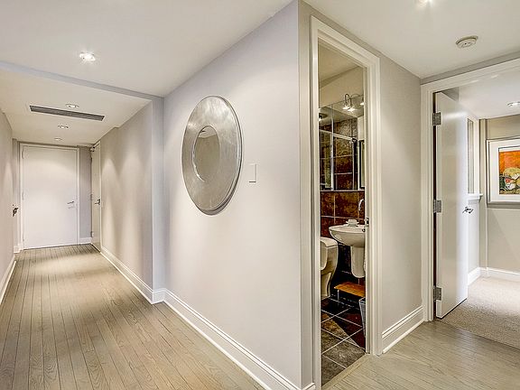 Entry into the residence 