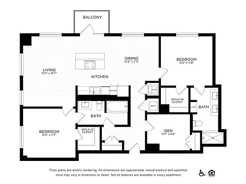 Floor plan B8D