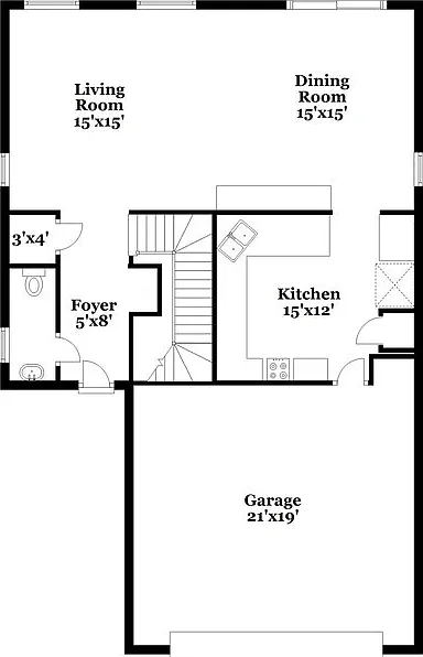 3 bed, 2.5 bath, 1945 sqft, $2,370 — Photo 2