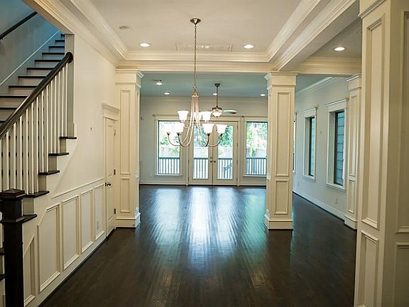 Step into the home to an open and light floor plan.