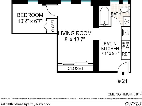 2nd image of 242 E 10th St APT 21