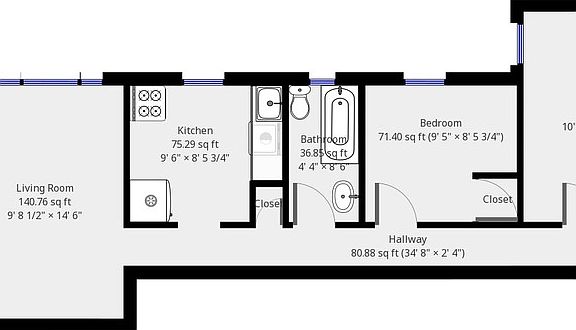 2nd image of 535 W 162nd St #B6