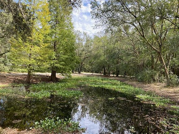 Front view and entrance to property