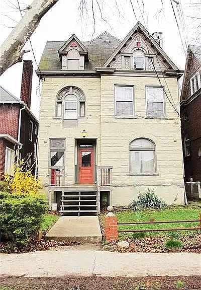 front of property