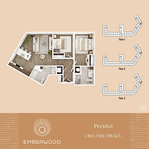 Floor plan Peridot