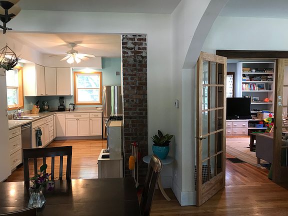 Kitchen and TV Room View