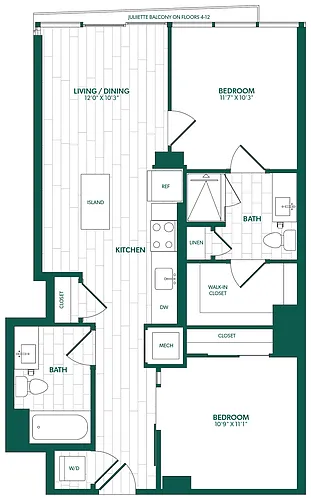 Floor plan C02