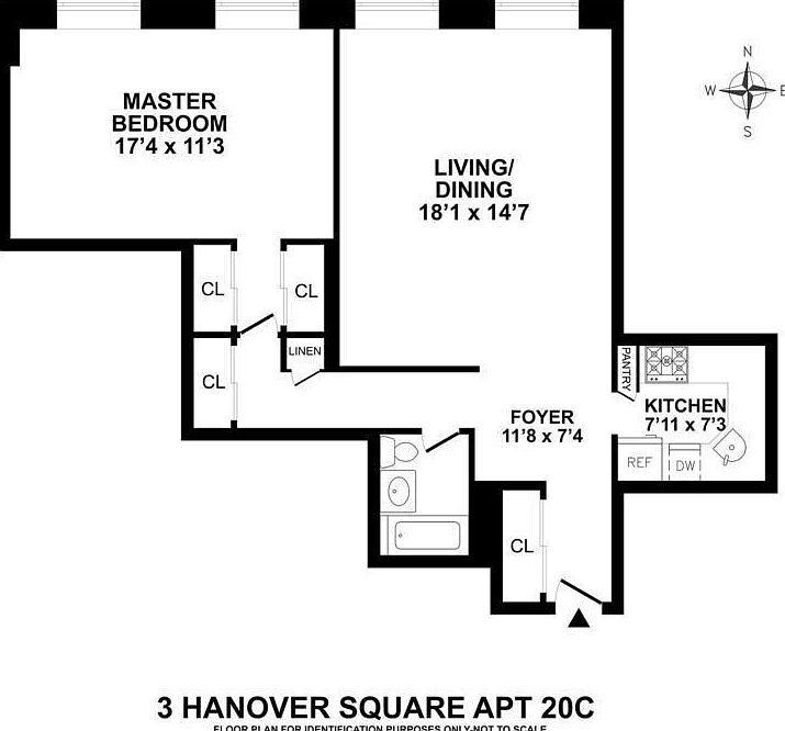 1st image of 3 Hanover Sq APT 20C