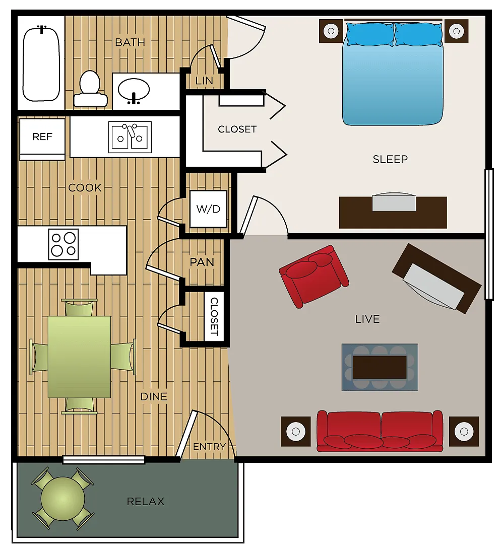 Floor plan A1