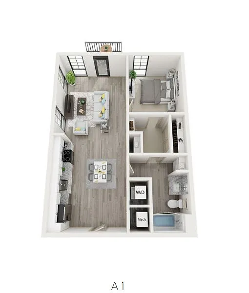 Floor plan A1