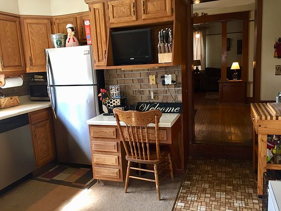 Kitchen from back door