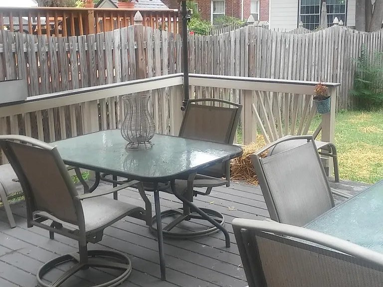 Deck in Rear Yard