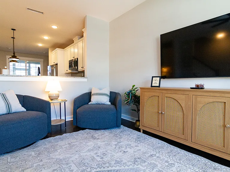 Our favorite seats in the house, perfect for the morning cup of coffee.