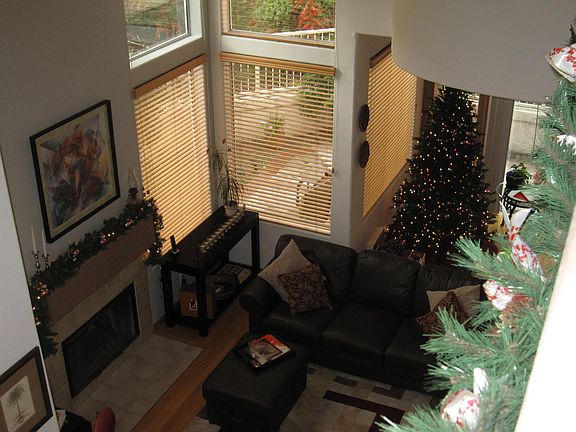 Dramatic vaulted ceilings