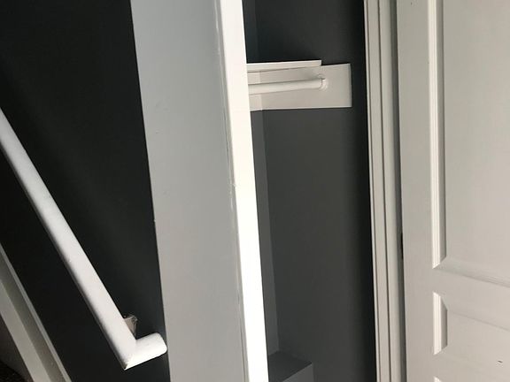 coat closet entry floor