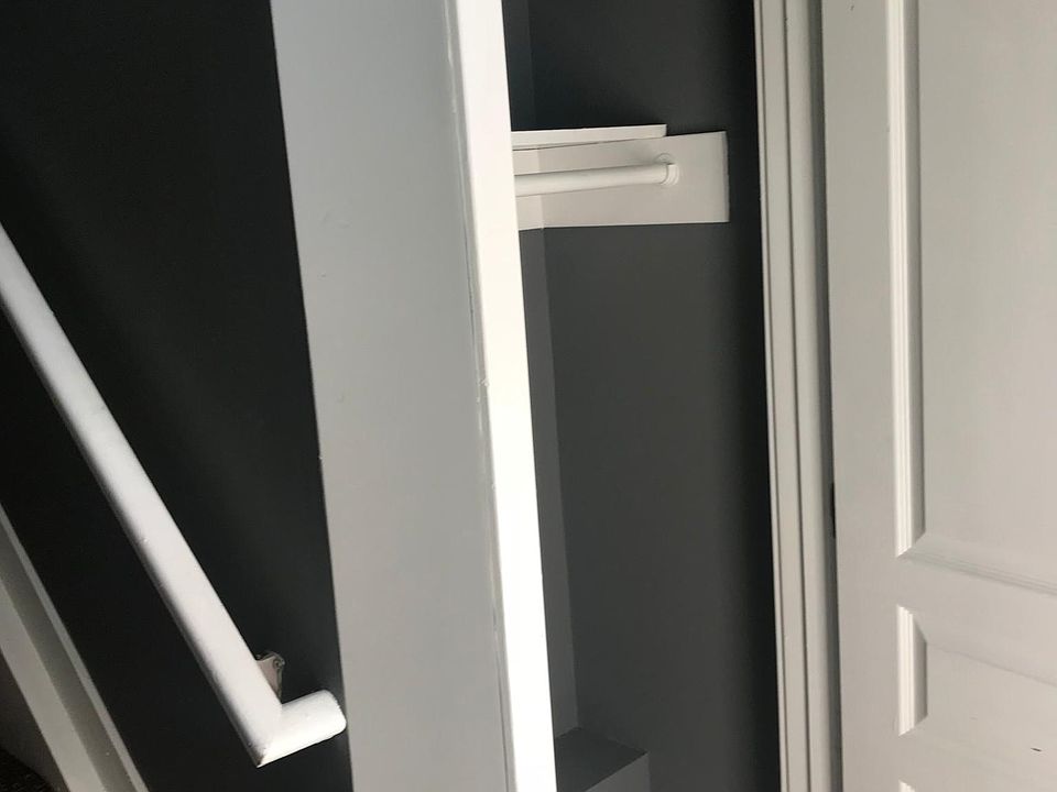 coat closet entry floor