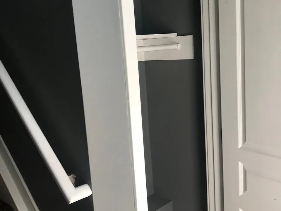 coat closet entry floor