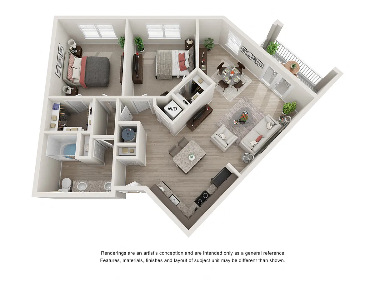 Floor plan B2