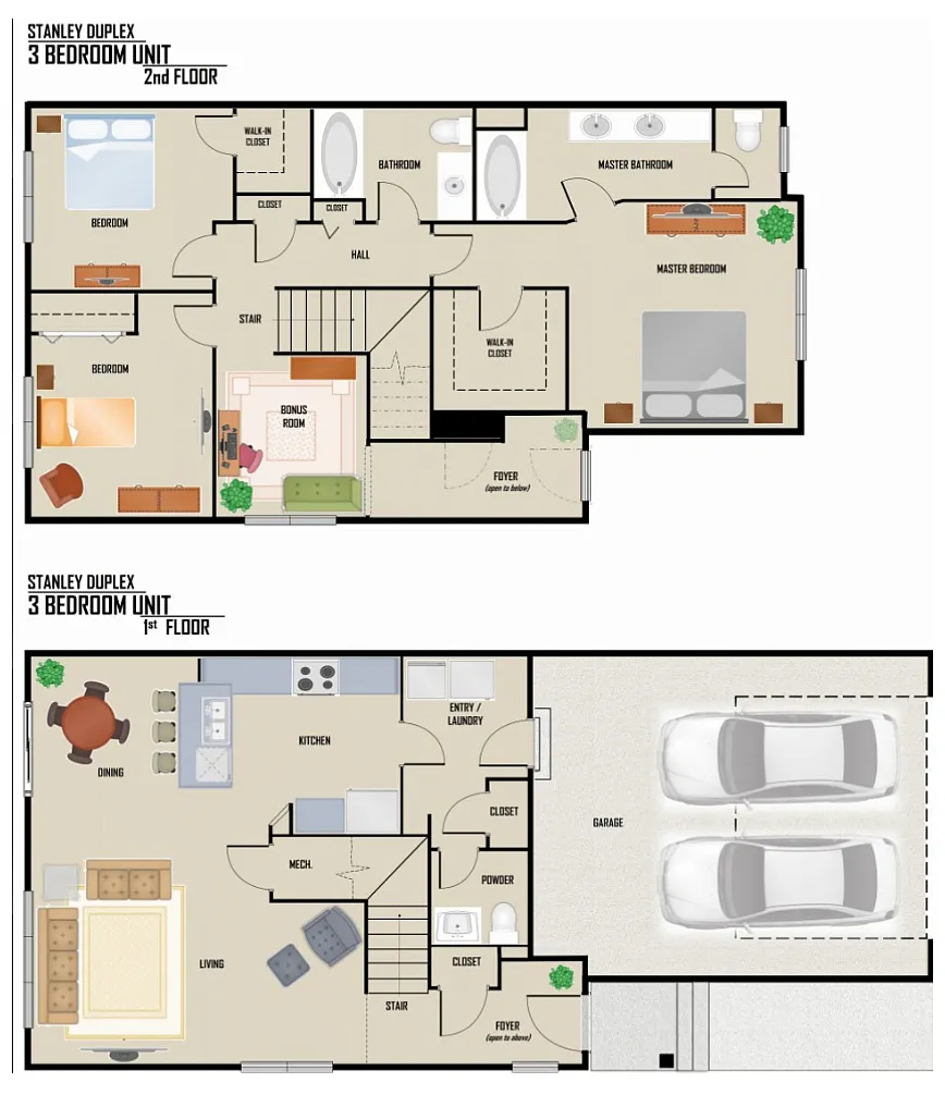 Floor plan 4 Bedroom