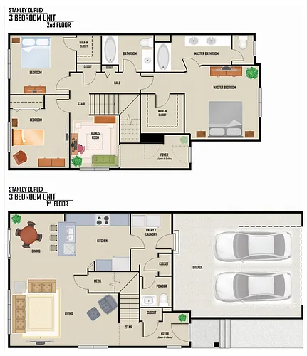 Floor plan 4 Bedroom