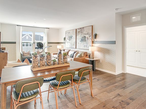 Dining area adjacent to great room