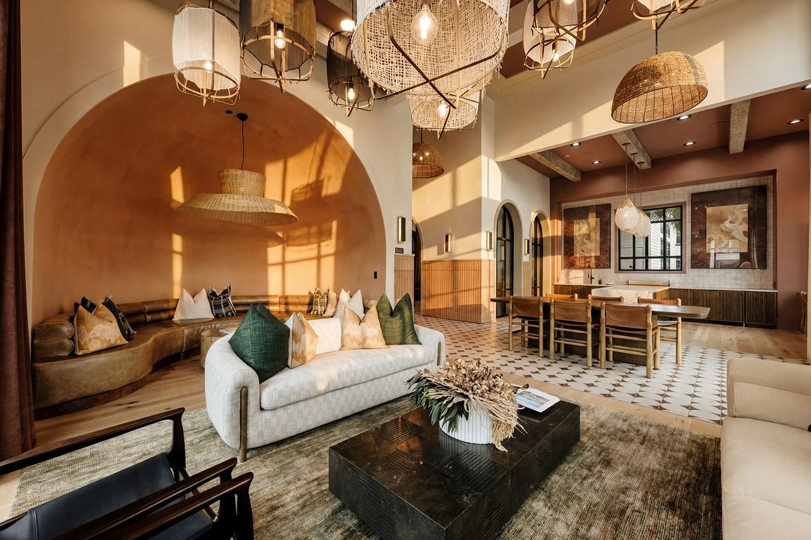 Luxury Clubhouse at Asher Apartments