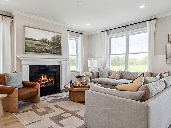 Great room with optional fireplace