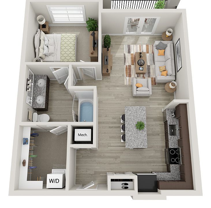 2nd image of 1000 New Holland Way NE #4105