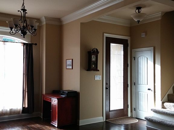 Entry and front room