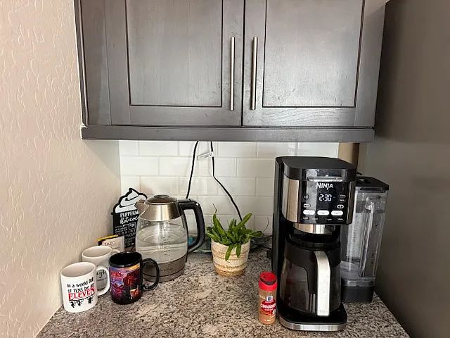 Coffee Bar! Free Coffee & Tea provided.