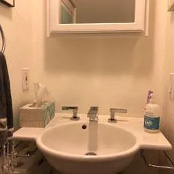 1/2 guess bathroom