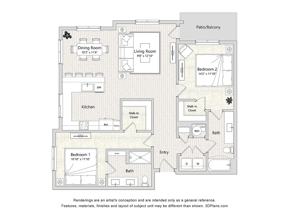 Floor plan C2