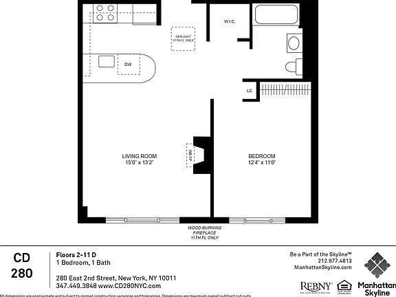 2nd image of 280 E 2nd St #404