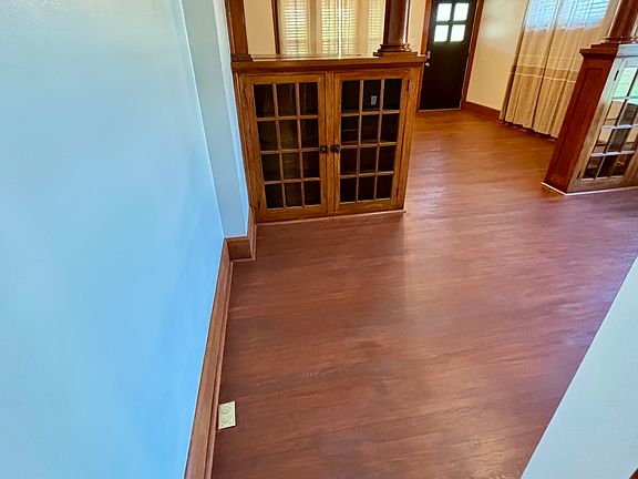 Living room from back hallway