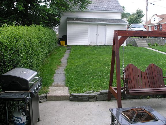 Back Yard semi private with patio