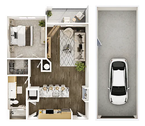Floor plan A21