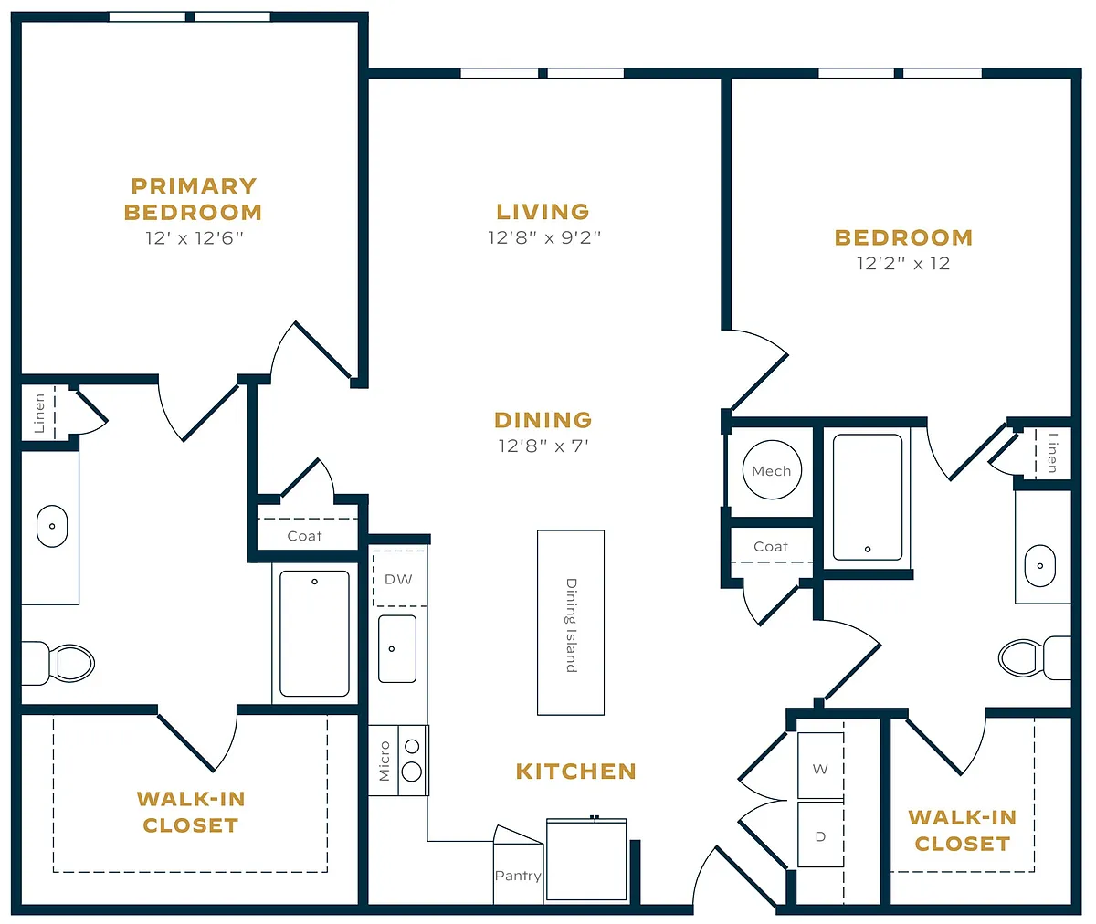 Floor plan B1 80 - Essential Housing