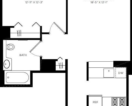 2nd image of 601 W 57th St APT 36E