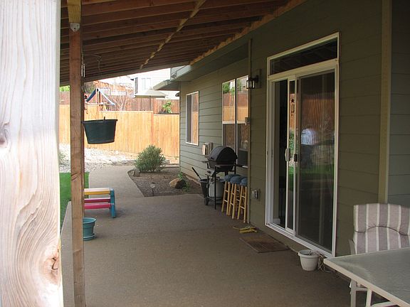 Covered patio