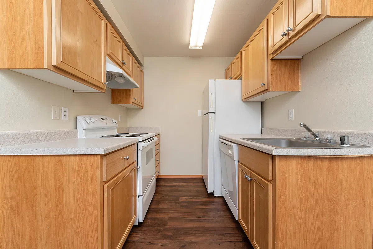 Floor plan Two Bedroom Two Bath Townhome