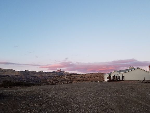 Looking east