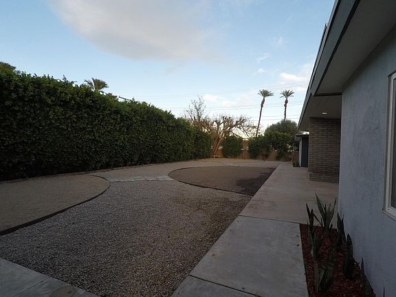 Courtyard from front entry