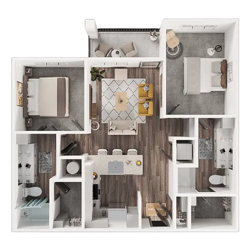 Floor plan B0