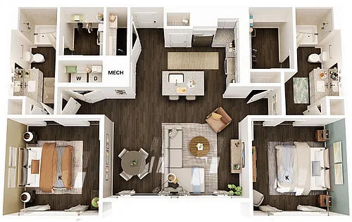 Floor plan B1