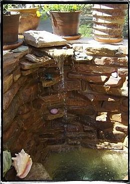 patio waterfall