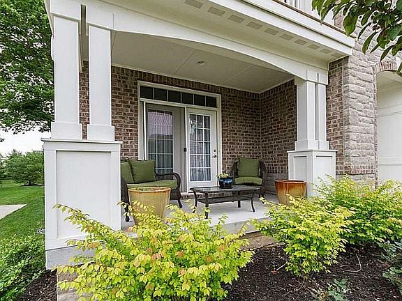 Exterior Front. Beautiful front porch area