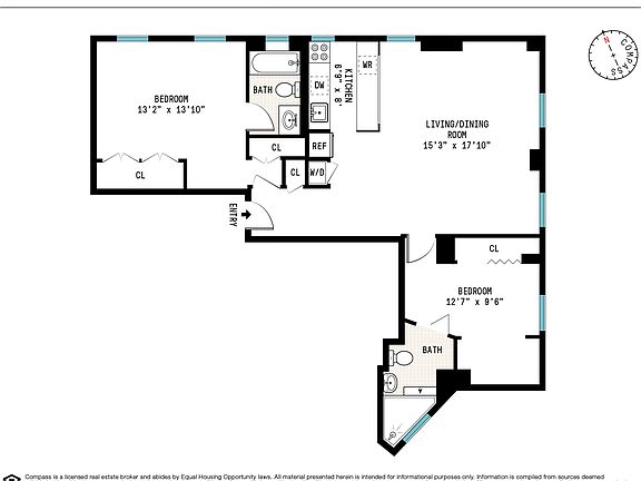 2nd image of 340 W 55th St APT 5C