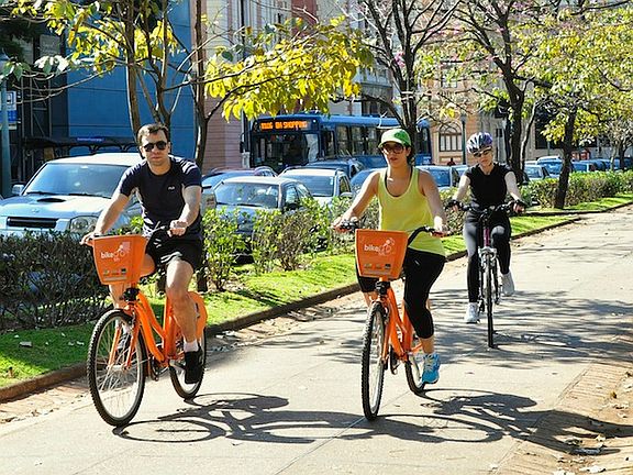 Kansas City is biking oriented